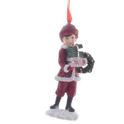 GAEM Изделие декоративное подвесное "Девочка/Мальчик", L5,5 W3 H12 см, 6в.