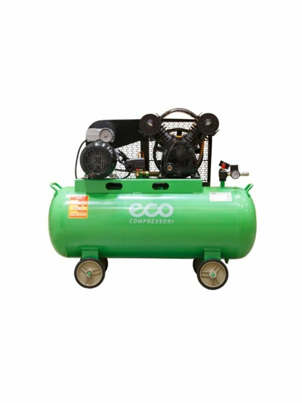 Масляный компрессор ECO "AE-1005-B1", мощность 2.2кВт, ресивер 100л