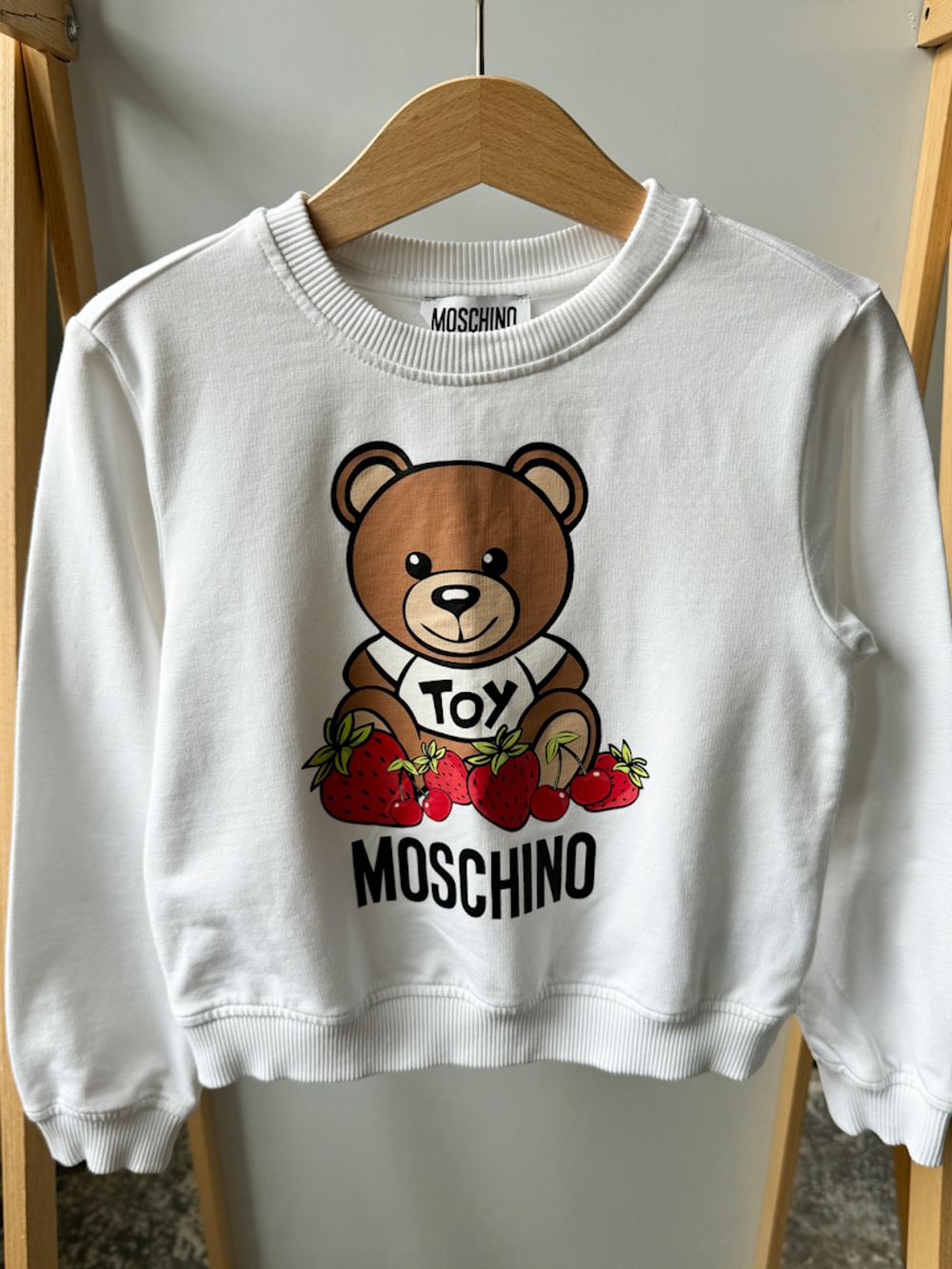 Хлопковый свитшот Moschino, 110