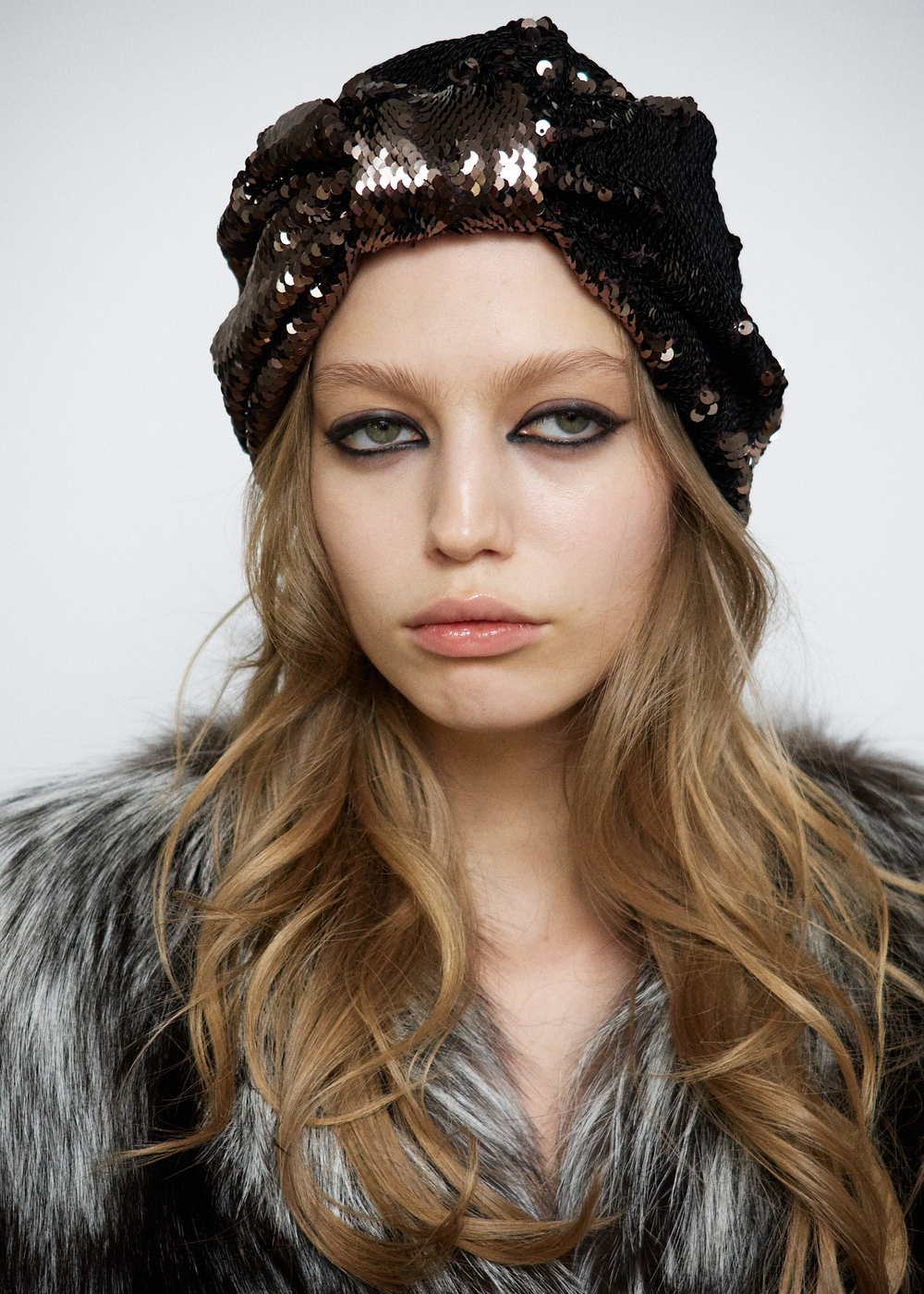 Чалма с пайетками