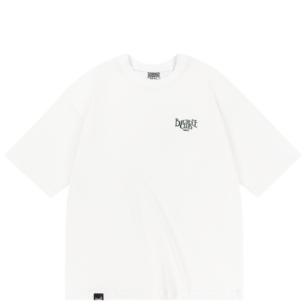 Футболка HAIDED BICYCLE CLUB White