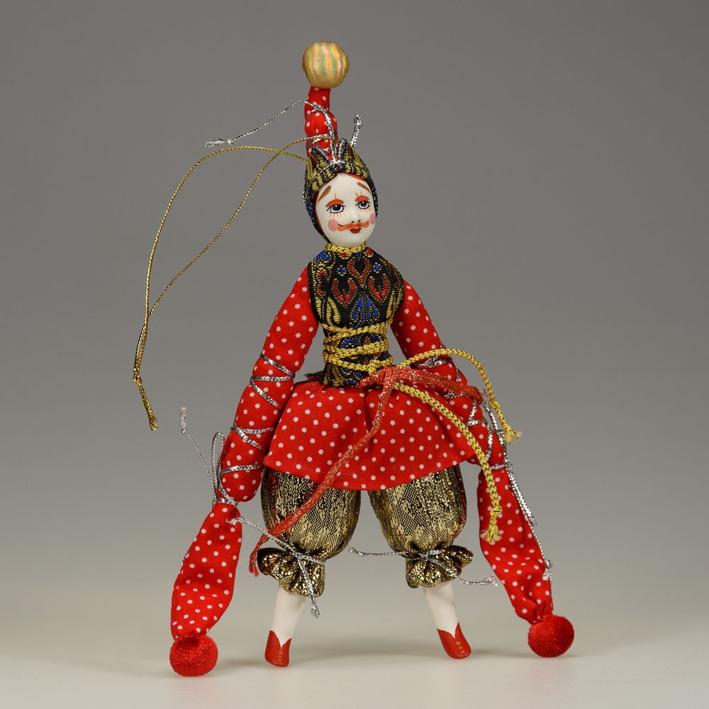 Ёлочная игрушка Петрушка