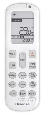 Внутренний блок мульти сплит-системы Hisense AMS-09UW4RVETG00 Design Free Match DC Inverter