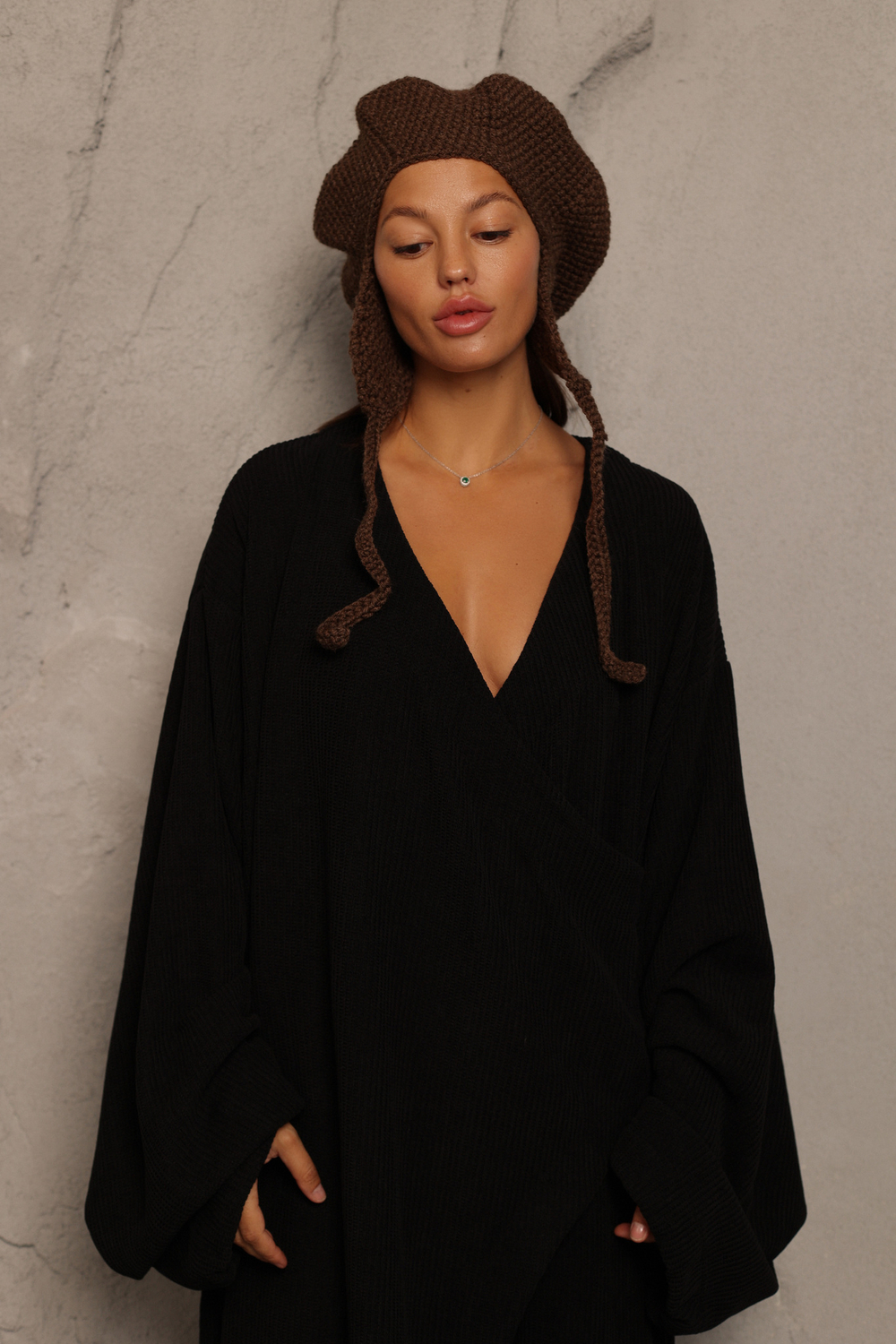 Берет с ушками