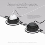 DK3101-BK Встраиваемый влагозащищенный светильник, IP65, до 10 Вт, LED, GU5,3, черный
