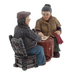 GAEM Фигурка декоративная "Бабушка с дедушкой", L18,5 W9 H14 см, 2в.