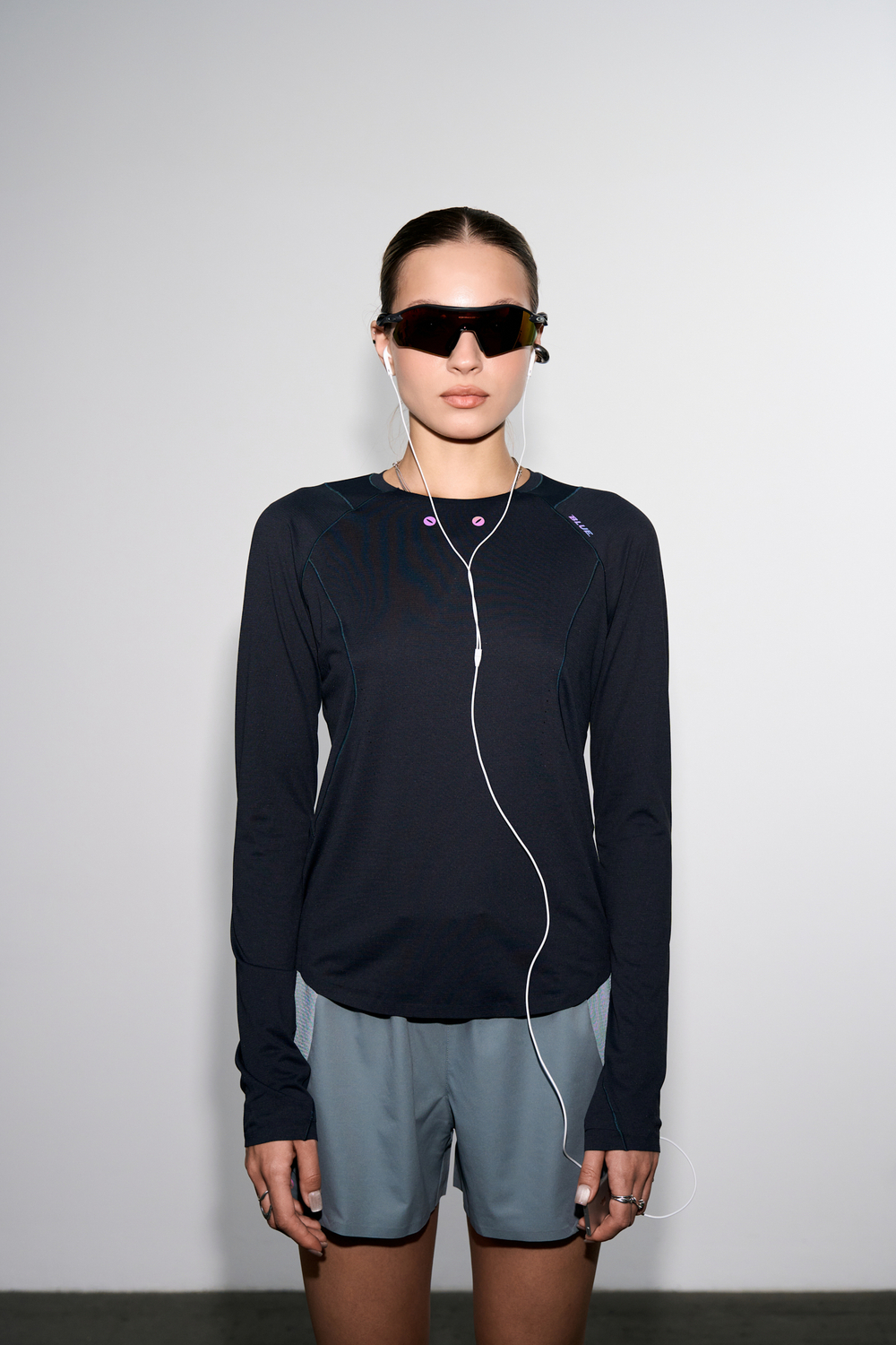 Лонгслив Nothomme Blue Monte Frog Breath Off-Road Longsleeve "Distant Mountains in Haze" Women’s