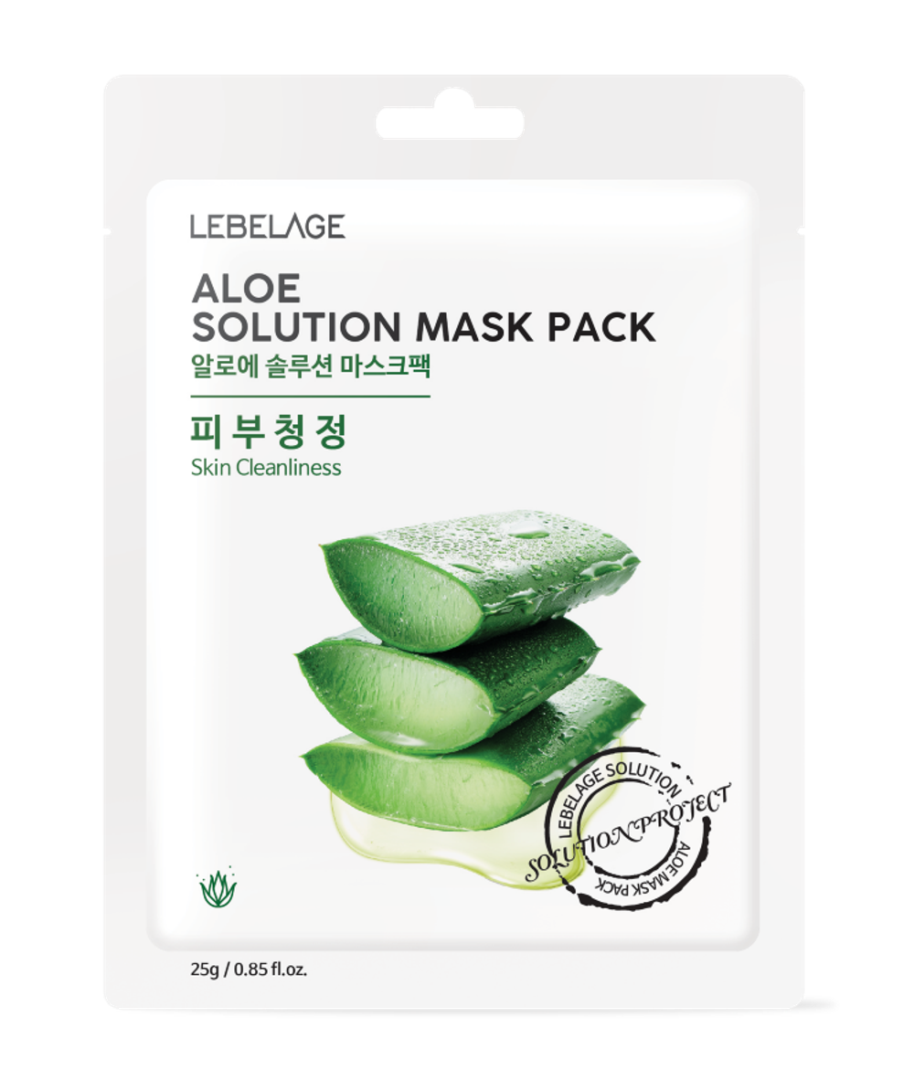 LEBELAGE Тканевая маска для лица Solution Mask Pack 25 г.