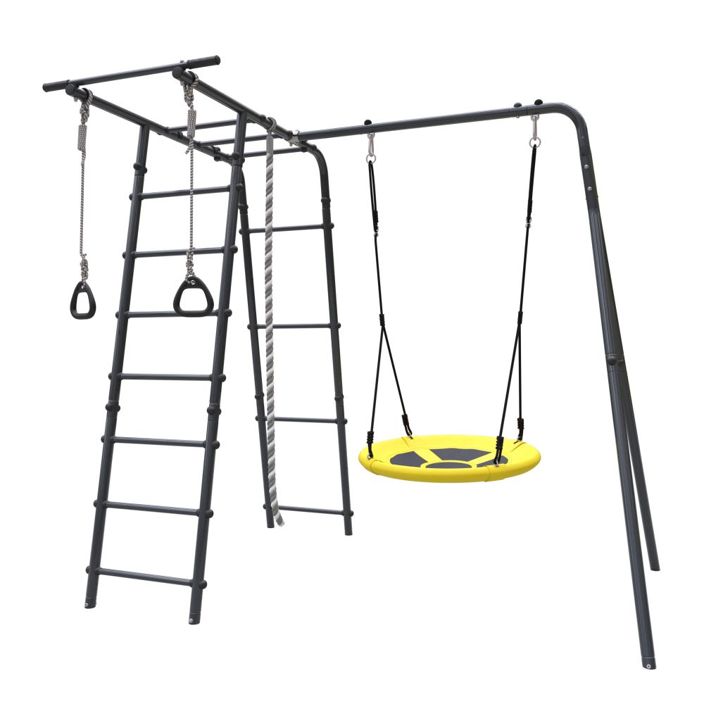 ROMANA Полянка (антрацит) (с качелями гнездо)