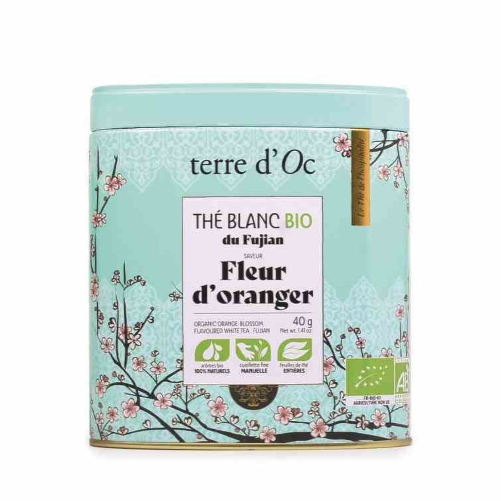 TERRE D&#39;OC TDBIO органический белый чай 40 г оранжевый цвет