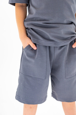 Костюм для мальчика из плотного хлопка с бриджами