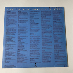 Винтажная виниловая пластинка LP Joe Cocker Sheffield Steel (Germany 1982)