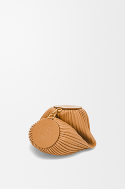 Loewe Сумка-браслет из плиссированной кожи ягненка наппа, светло-коричневый