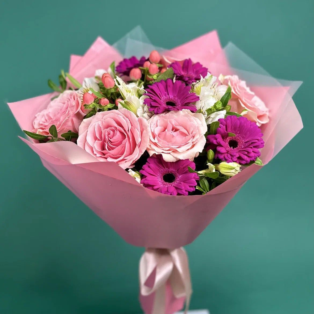 букет цветов на День матери купить онлайн в москве
