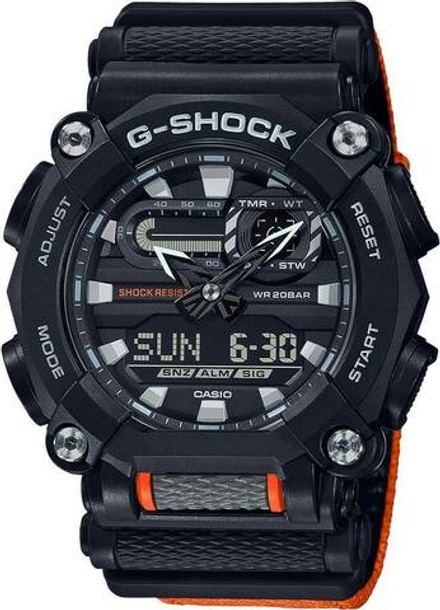 Японские наручные часы Casio G-SHOCK GA-900C-1A4ER с хронографом