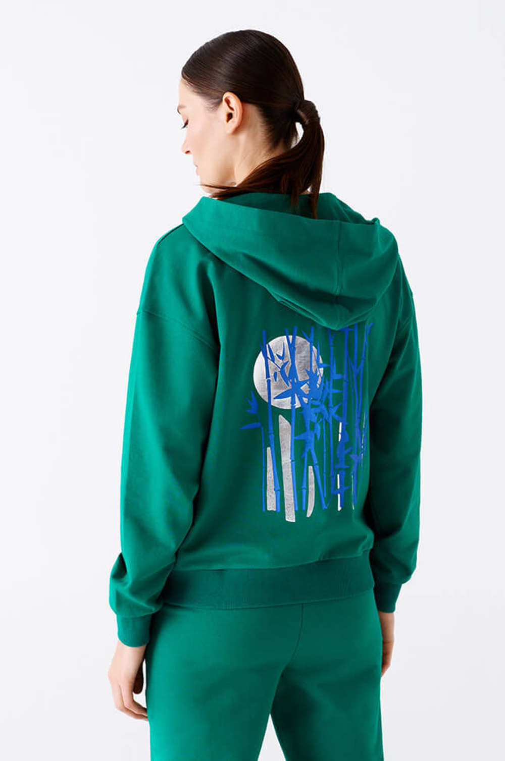 1834 Кардиган женский (зеленый)