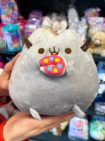 Мягкая игрушка Пушин Кот Кэт плюшевый котик с пончиком
