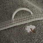 Полотенце из органического хлопка Pure Cotton 80х150 оливковый