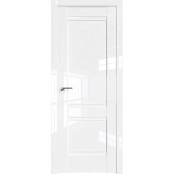 Межкомнатная дверь экошпон Profil Doors 1L белый люкс глухая