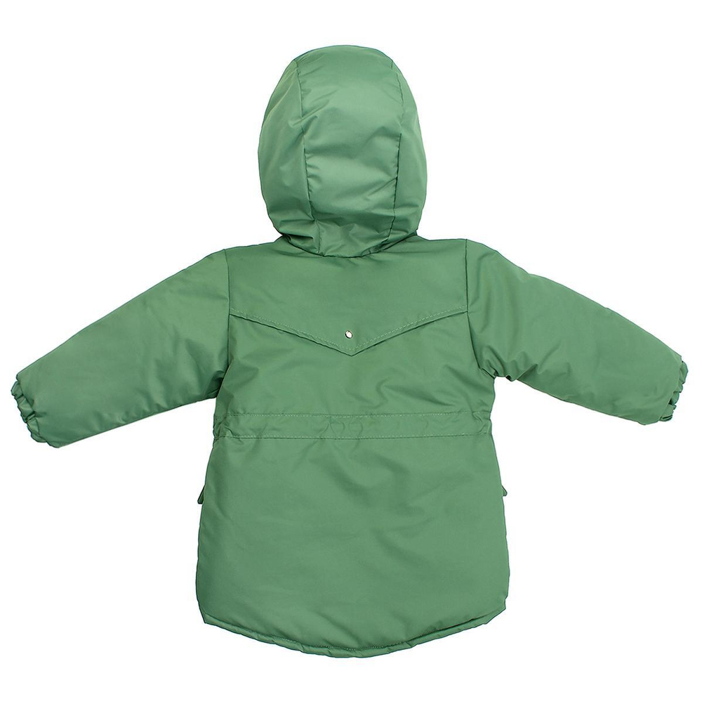 Парка для мальчиков 2702-07 мембрана р.122-128 хаки (Ириска)