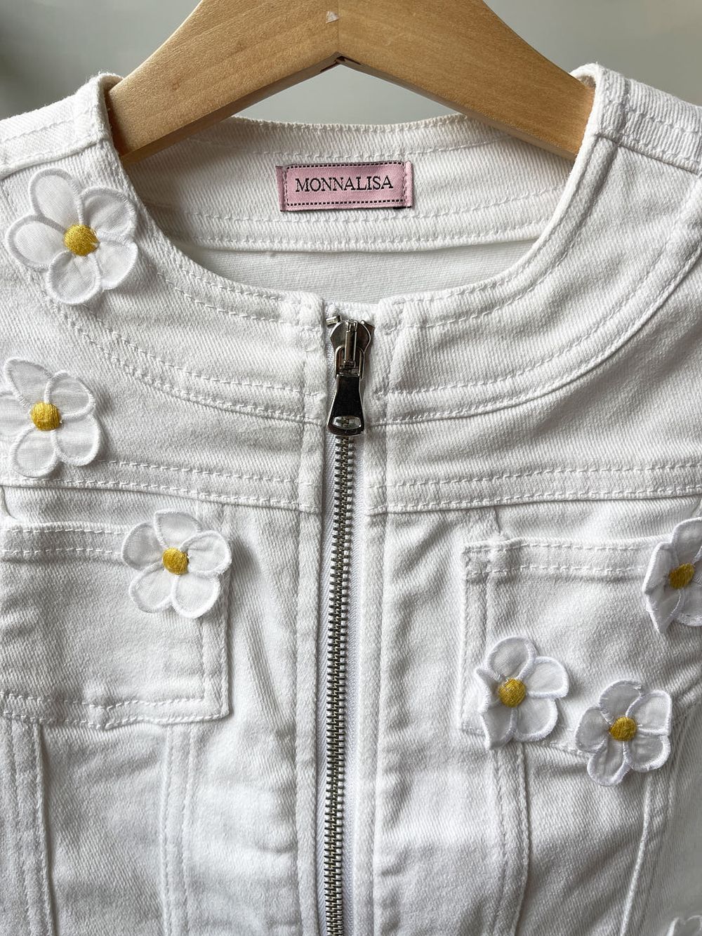 Куртка джинсовая Monnalisa, 104