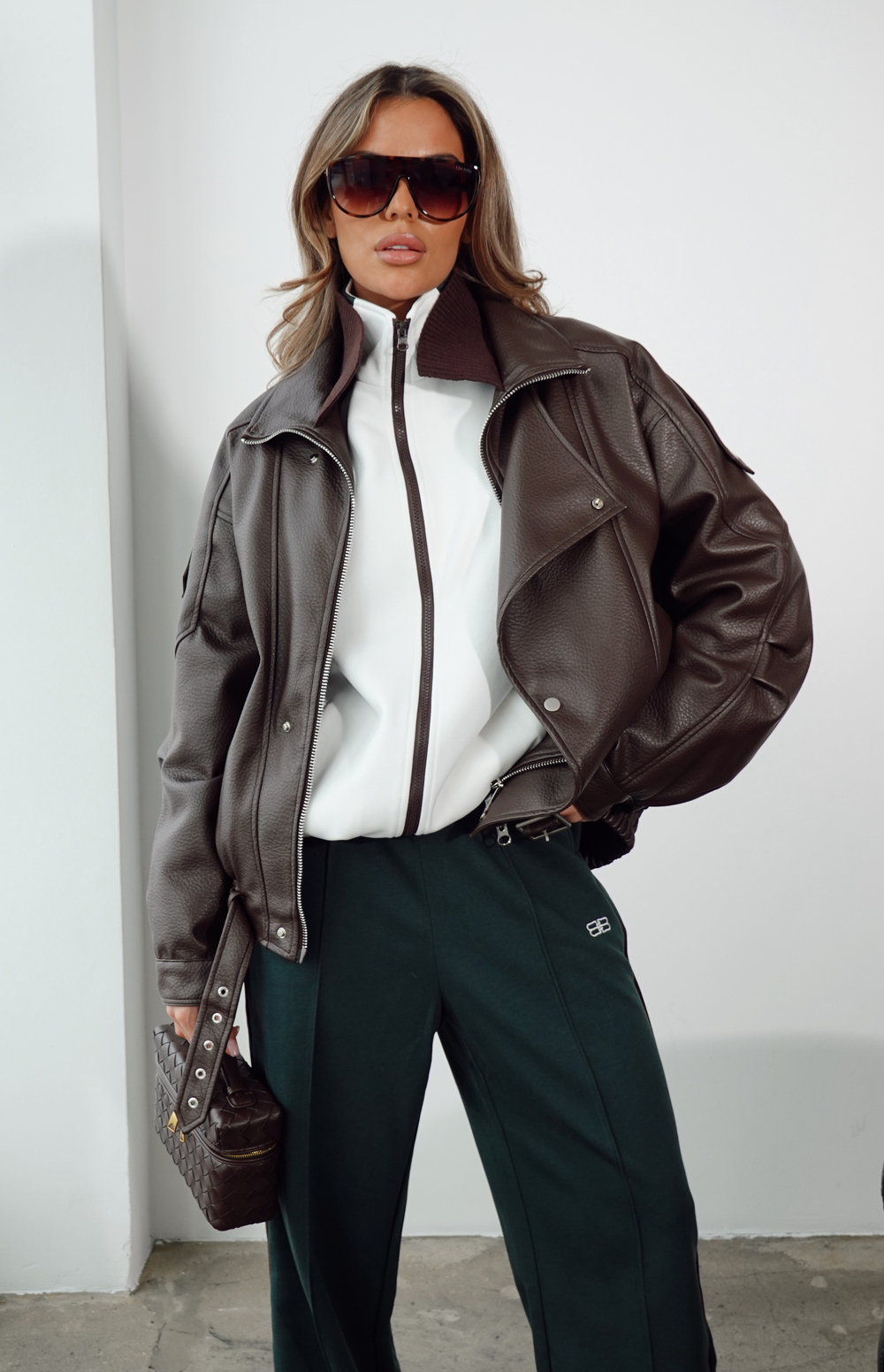 Куртка демисезонная из экокожи