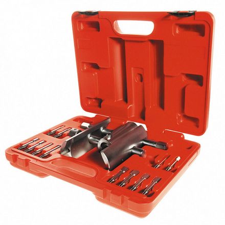 Цена на МАСТАК (100-42013C) Ключ для гаек ступицы универсальный, 49-143 мм, кейс, 13 предметов