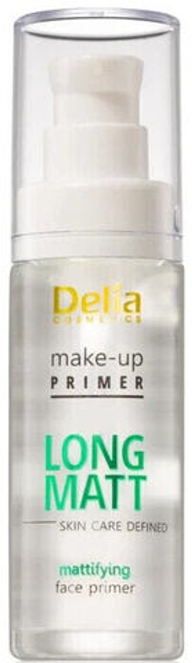 Матирующийe Make-up Base - Delia Cosmetics Long Матовый Make Up Primer 30 ml
