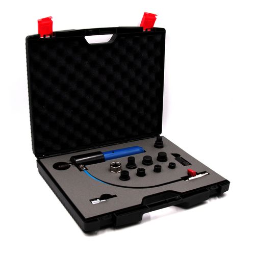 ОДА СЕРВИС (ODA-3204B) Съемник дизельных форсунок, пневматический, 12 предметов, кейс