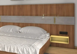 Мебельный щит ЛДСП Egger с кромкой ПВХ 2мм толщина 16 мм. Размер 700х1650х16 Цвет-Орех Дижон натуральный