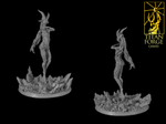Grand Alliance Chaos Hedonites of Slaanesh Daemonettes of Slaanesh 1 шт. миниатюра для dnd, днд, pathfinder, фентези, Настольная игра, НРИ, Варгейм, РПГ