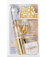 Хай-тек вибратор Jack Rabbit золотой (Цвет: прозрачный с золотым)