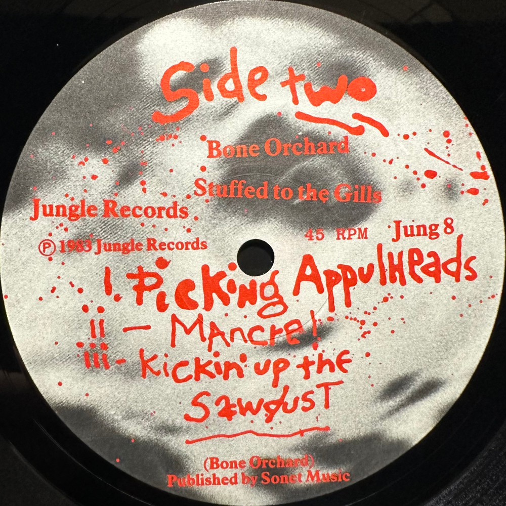 Bone Orchard - Stuffed To The Gills (Англия 1983г.)