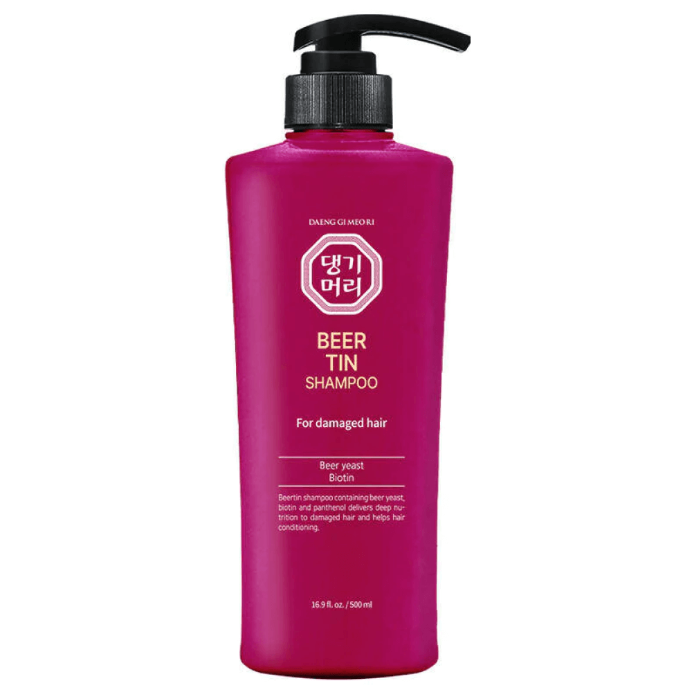 Daeng Gi Meo Ri Beer Tin Shampoo оздоравливающий шампунь для роста волос на основе пивных дрожжей