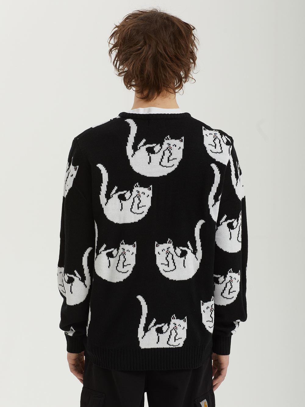 Мужской Свитер Falling For Nermal