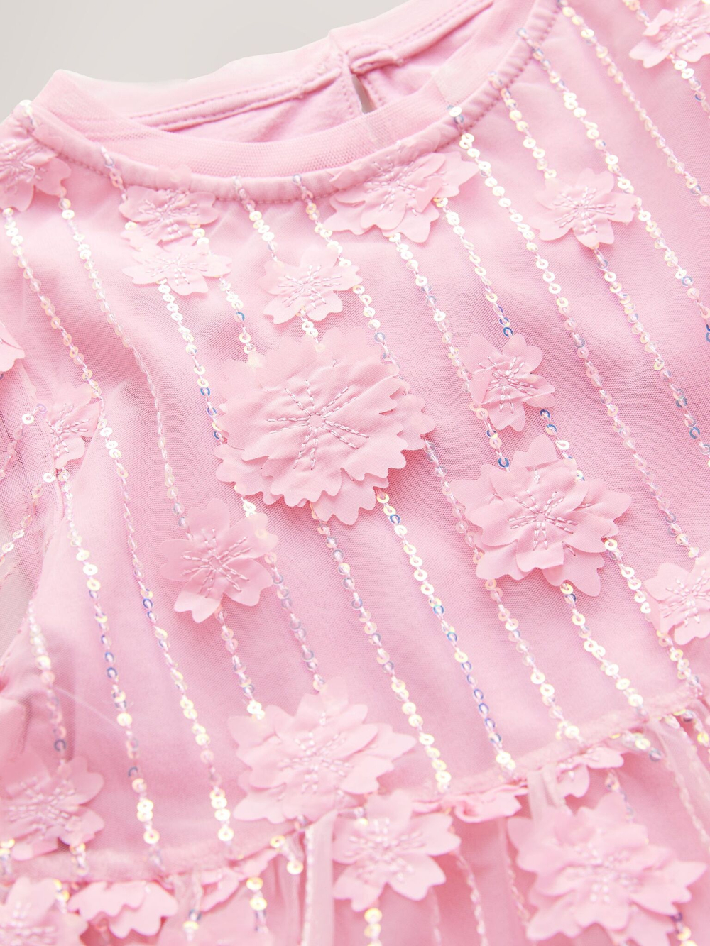 Платье для девочки Next E57-549, Розовый