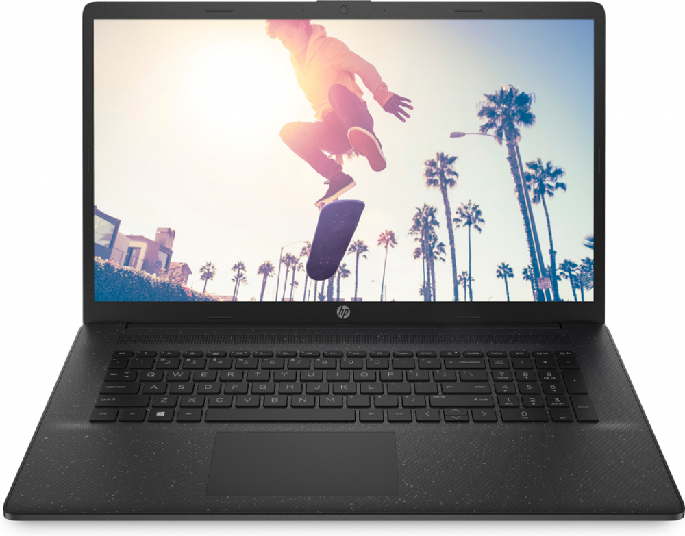 Ноутбук HP 17-cp0092ur 17.3" HD+/ AMD 3020e/ 4GB/ 256GB SSD/ noODD/ WiFi/ BT/ DOS (4D4B6EA)