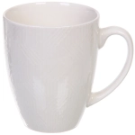 Кружка керамическая 450мл «Белая» полосы