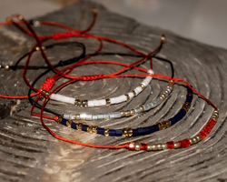 Браслет азбука Морзе "Ты можешь все" by A.S.