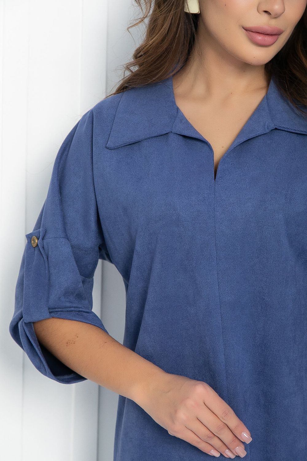 Платье Нежность осени (синее) П11922 LT Collection