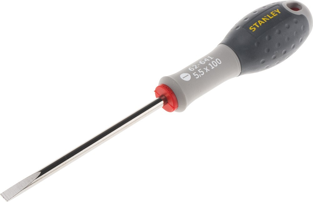 STANLEY, FMHT0-62641, ОТВЕРТКА FATMAX® ПРЯМ. 5.5X100ММ НЕРЖ., шт
