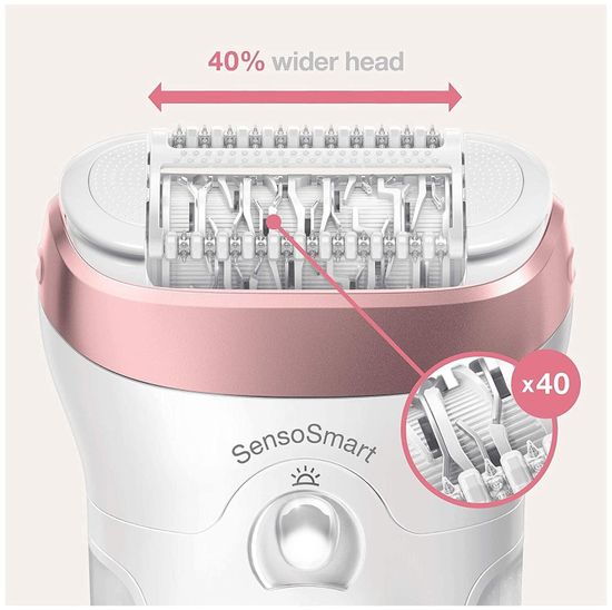 Эпилятор Braun 9-720 Silk-epil 9 SensoSmart, white