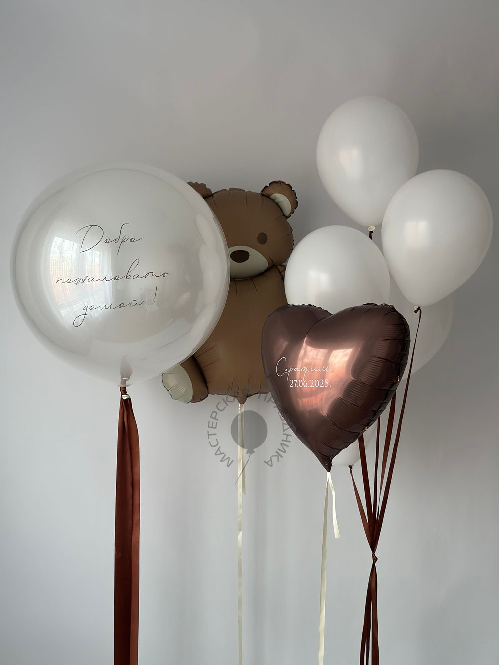 Воздушные шары на выписку №8741 