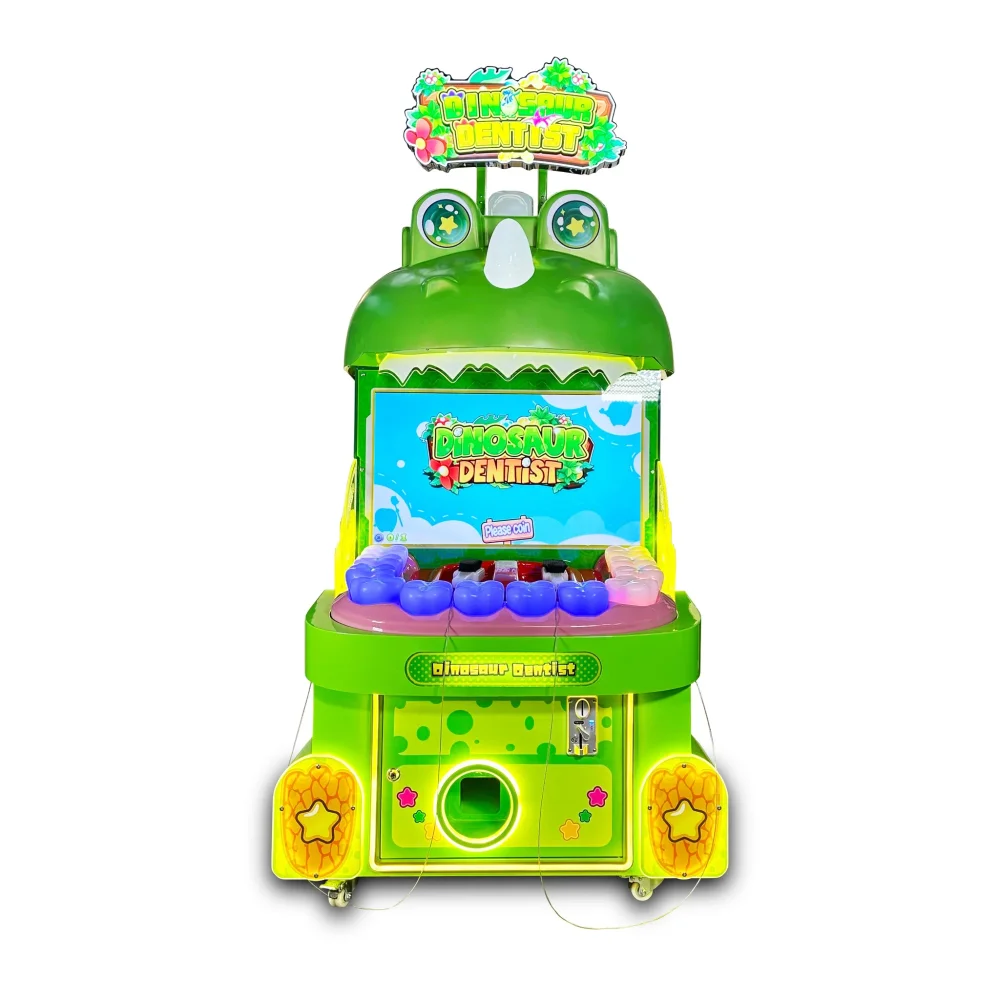 Детский игровой автомат «Стоматолог Динозавр»