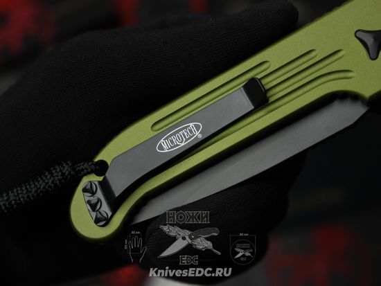Автоматический нож Microtech LUDT 135-1OD с клинком из стали M390, рукоять 6061 T-6 Aluminium