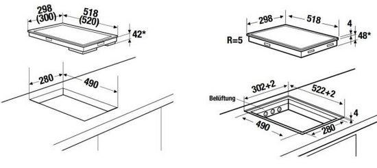 Электрическая варочная панель Kuppersbusch VKE 3300.0 SR