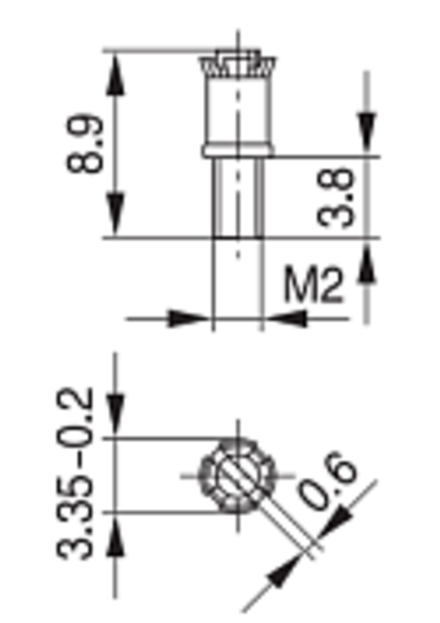 RM6 Подстроечник B65659F0001X023