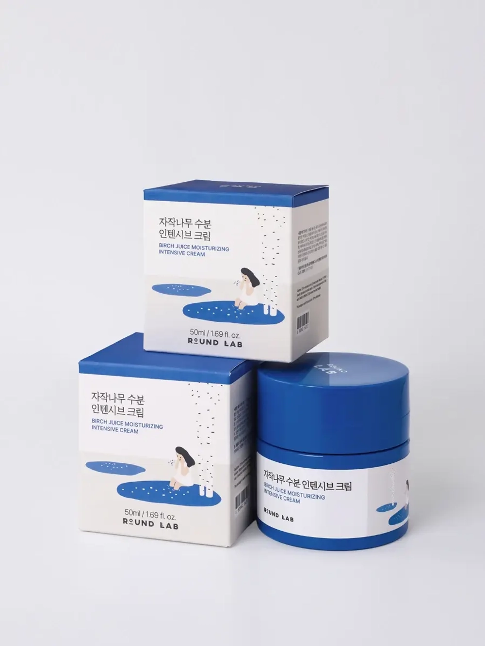 Round Lab Интенсивно увлажняющий крем с берёзовым соком Birch Juice Moisturizing Intensive Cream 50 мл