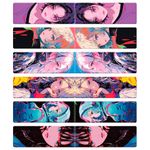 Закладки для книг МАГНИТНЫЕ, "5 ДИЗАЙНОВ МИКС", 6 штук, 60x20 мм, FUNSTER (ФАНСТЕР), 116652