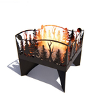 Очаг "Лесок" 70х70х64,5см